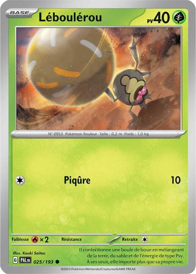 Carte Pokémon: Léboulérou