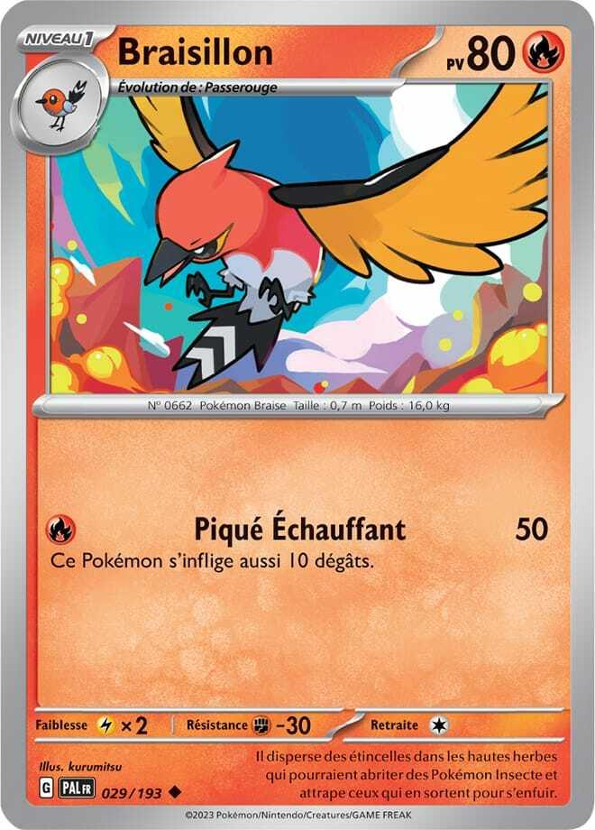 Carte Pokémon: Braisillon