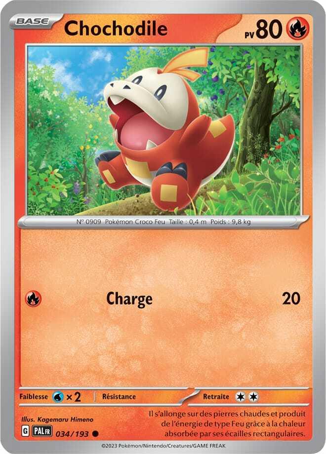 Carte Pokémon: Chochodile