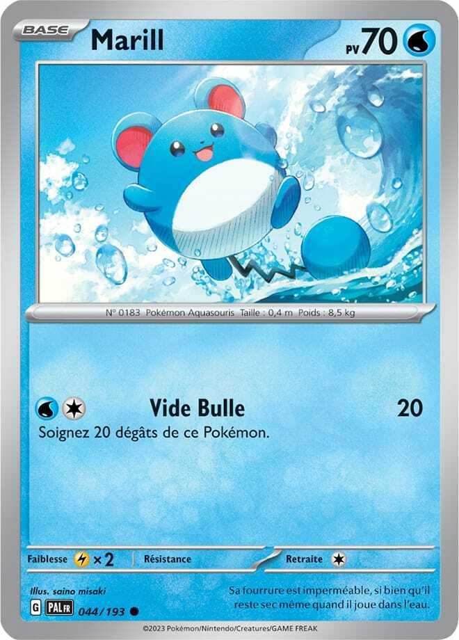 Carte Pokémon: Marill