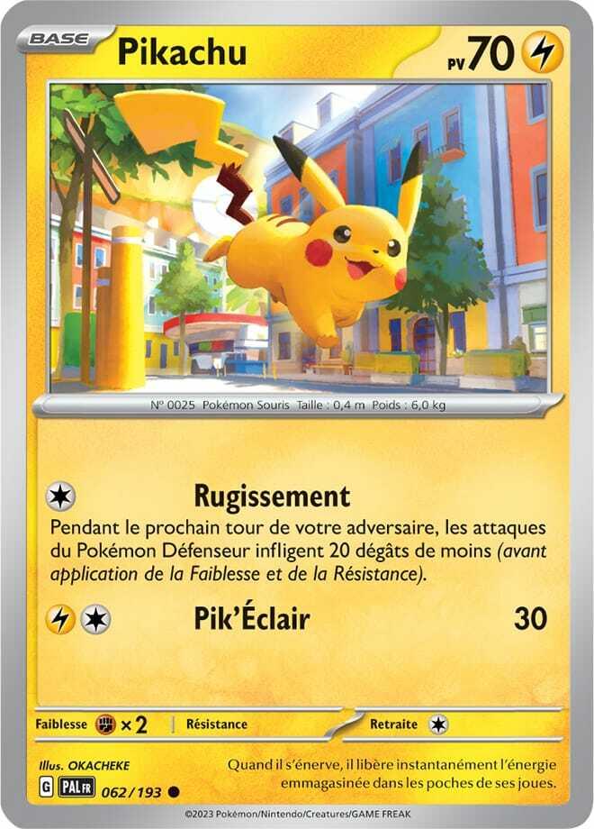 Carte Pokémon: Pikachu