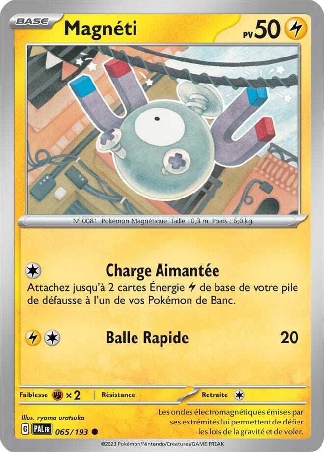 Carte Pokémon: Magnéti