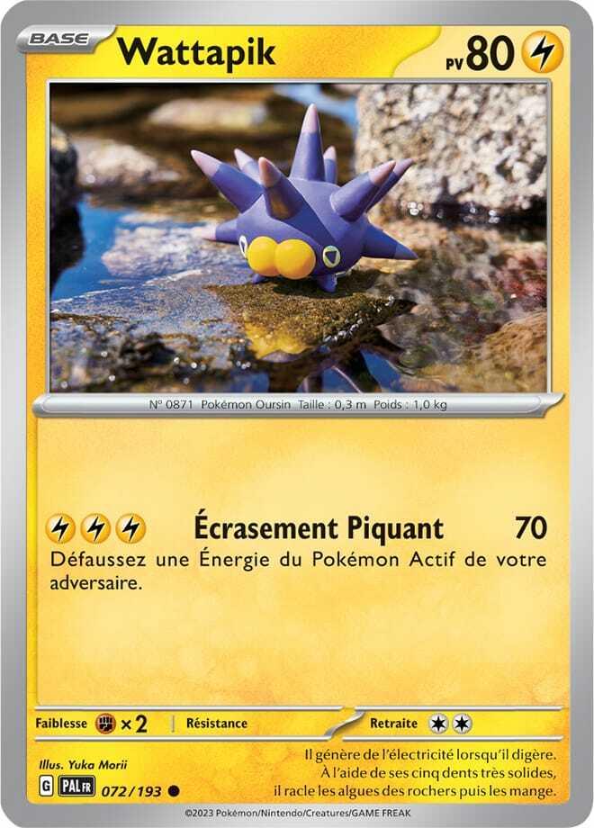 Carte Pokémon: Wattapik