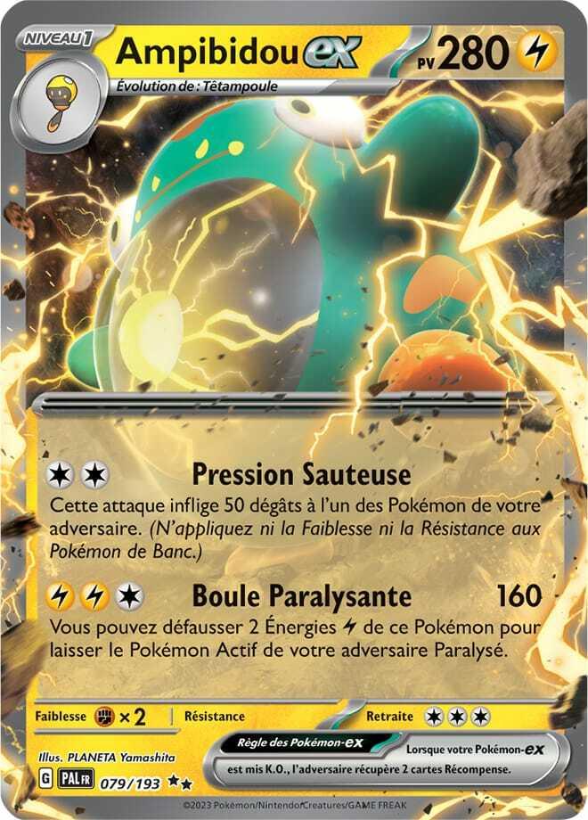 Carte Pokémon: Ampibidou ex