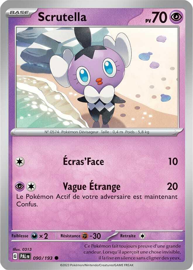 Carte Pokémon: Scrutella