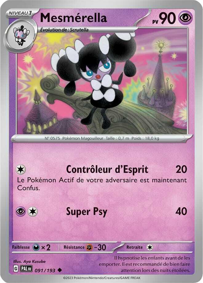 Carte Pokémon: Mesmérella