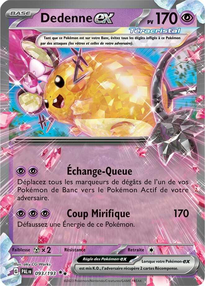 Carte Pokémon: Dedenne ex