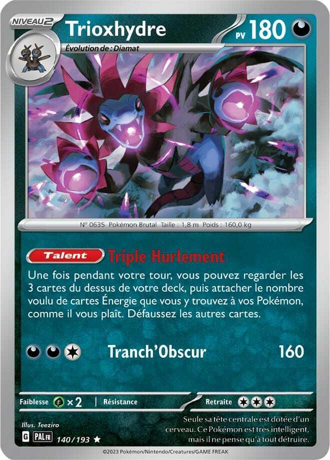 Carte Pokémon: Trioxhydre