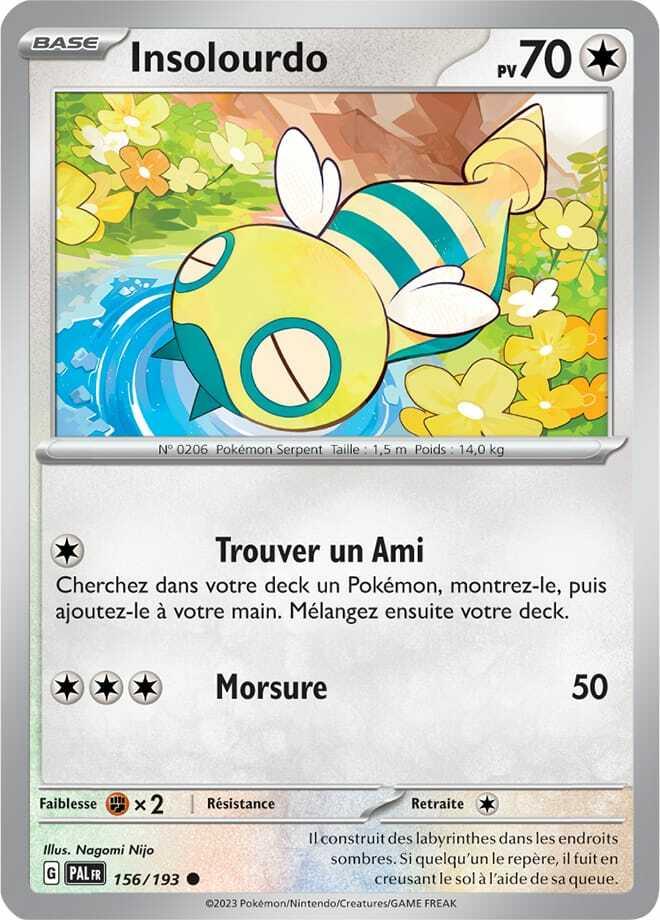 Carte Pokémon: Insolourdo