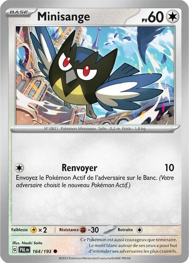 Carte Pokémon: Minisange