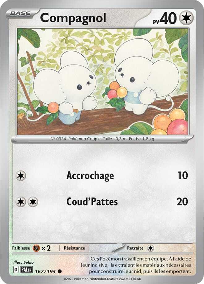 Carte Pokémon: Compagnol