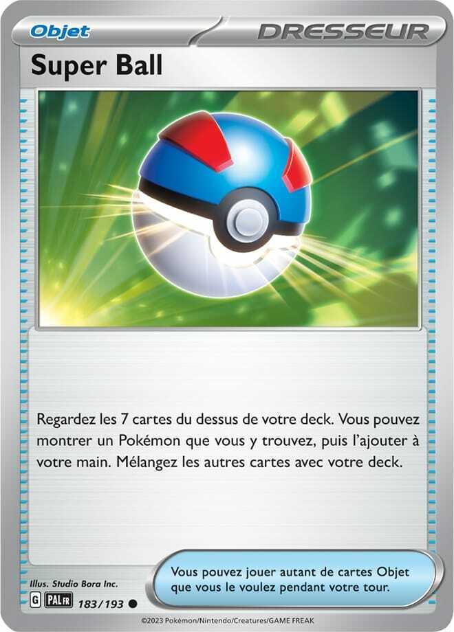 Carte Pokémon: Super Ball