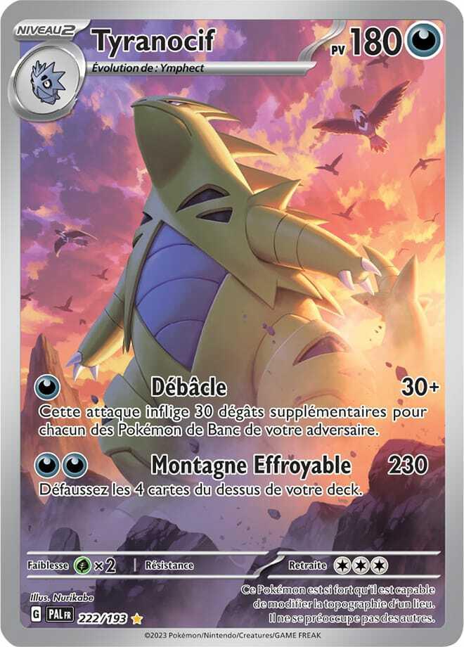 Carte Pokémon: Tyranocif