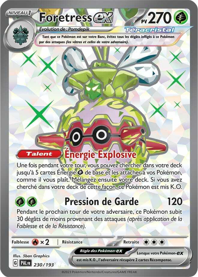 Carte Pokémon: Foretress ex