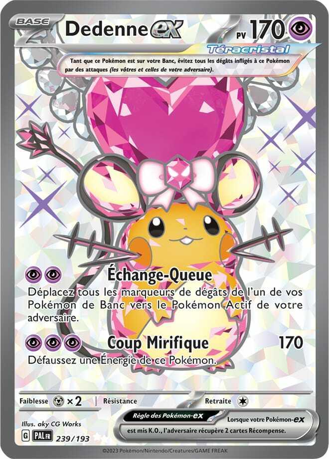 Carte Pokémon: Dedenne ex