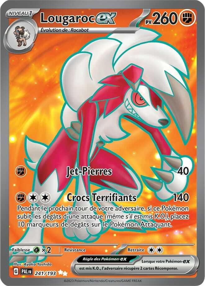 Carte Pokémon: Lougaroc ex