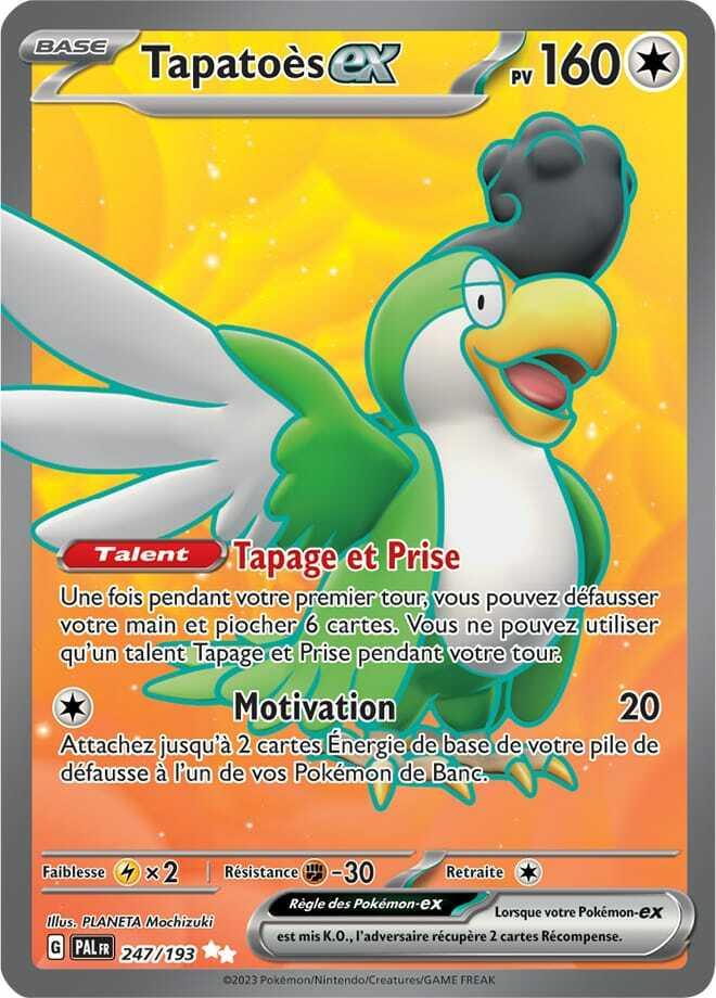 Carte Pokémon: Tapatoès ex