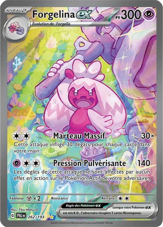 Carte Pokémon: Forgelina ex