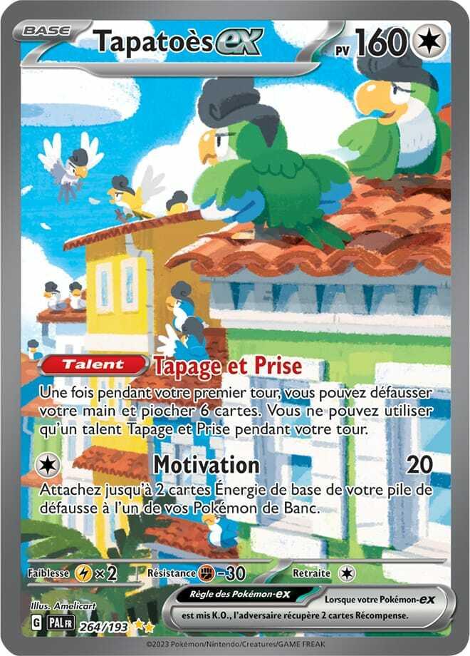 Carte Pokémon: Tapatoès ex