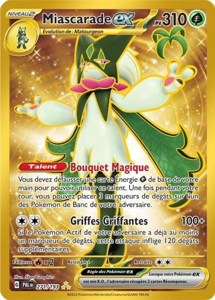 Carte Pokémon: Miascarade ex