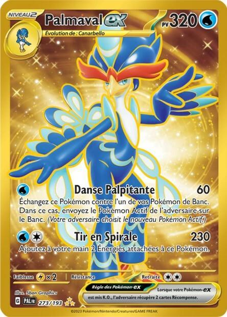 Carte Pokémon: Palmaval ex