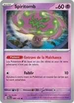 Carte Pokémon: Spiritomb