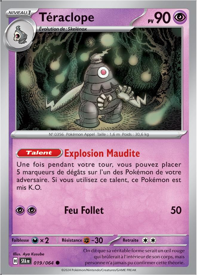 Carte Pokémon: Téraclope