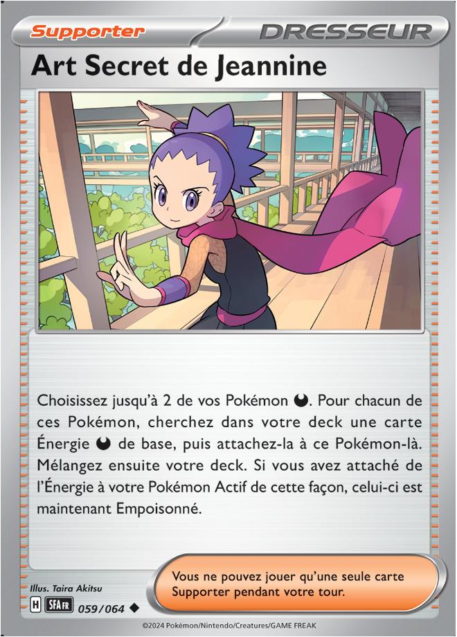 Carte Pokémon: Art Secret de Jeannine