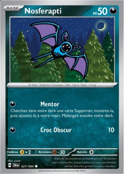 Carte Pokémon: Nosferapti