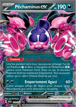 Carte Pokémon: Pêchaminus ex