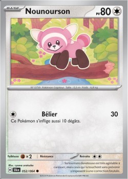 Carte Pokémon: Nounourson