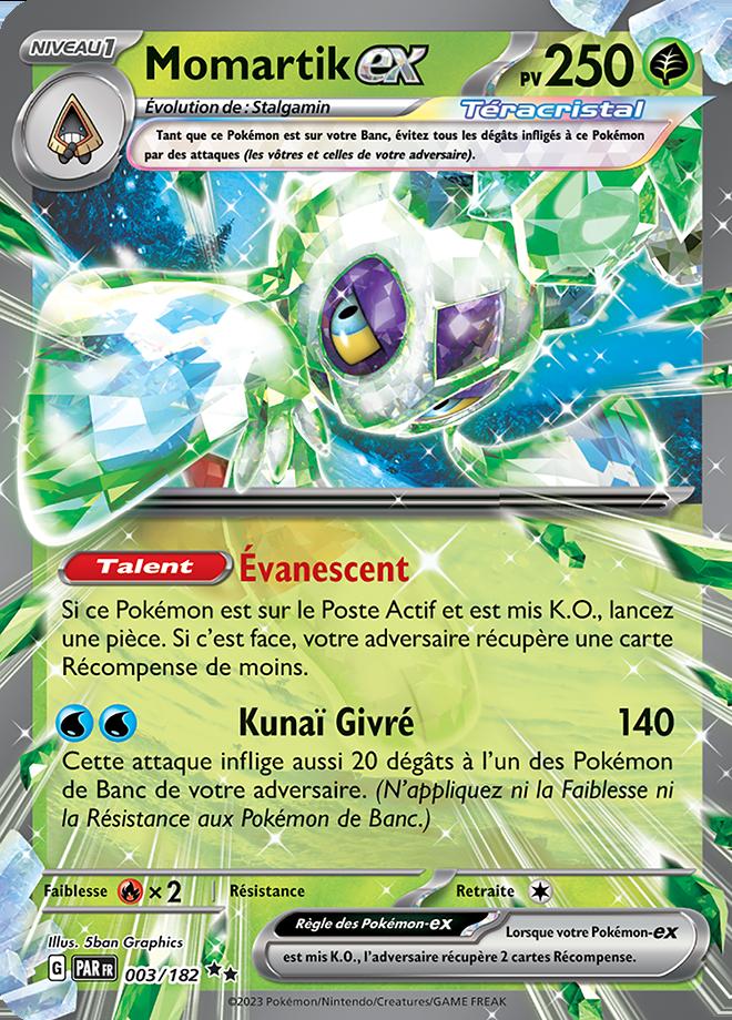 Carte Pokémon: Momartik ex