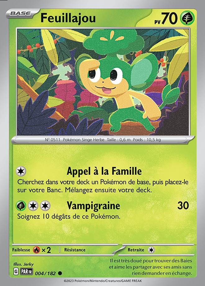 Carte Pokémon: Feuillajou