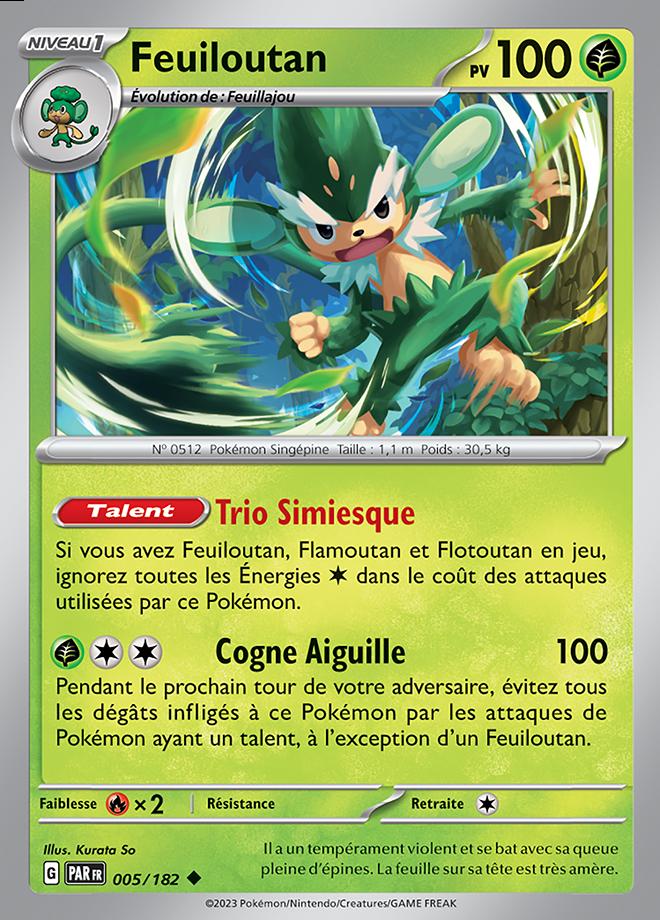 Carte Pokémon: Feuiloutan