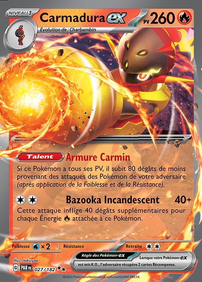 Carte Pokémon: Carmadura ex