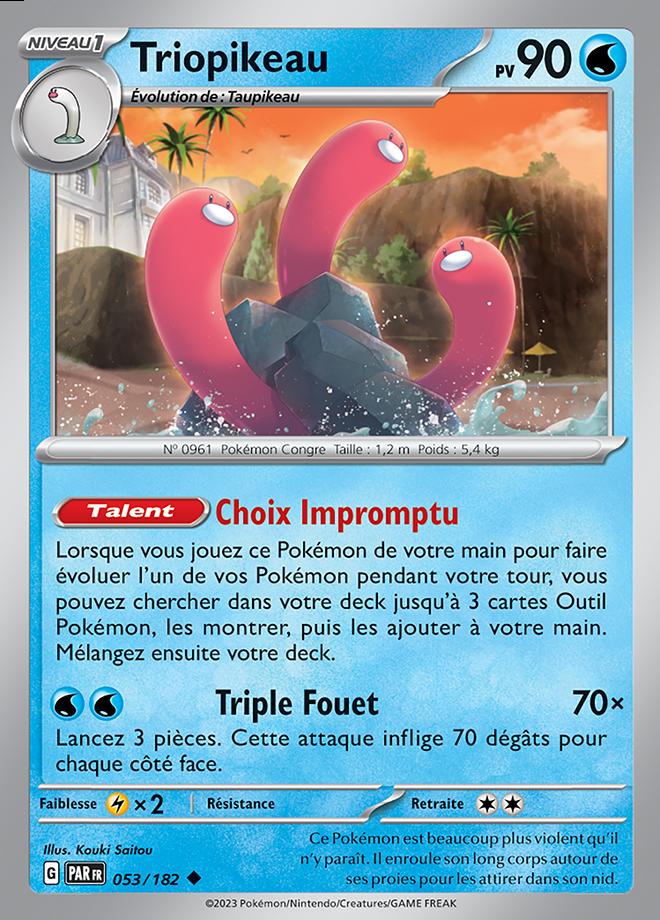 Carte Pokémon: Triopikeau