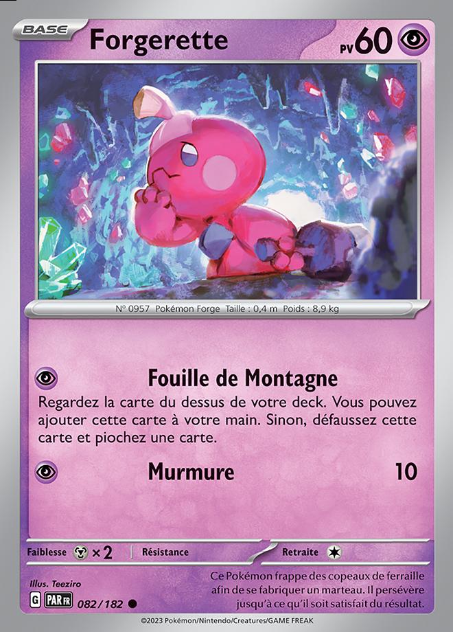 Carte Pokémon: Forgerette