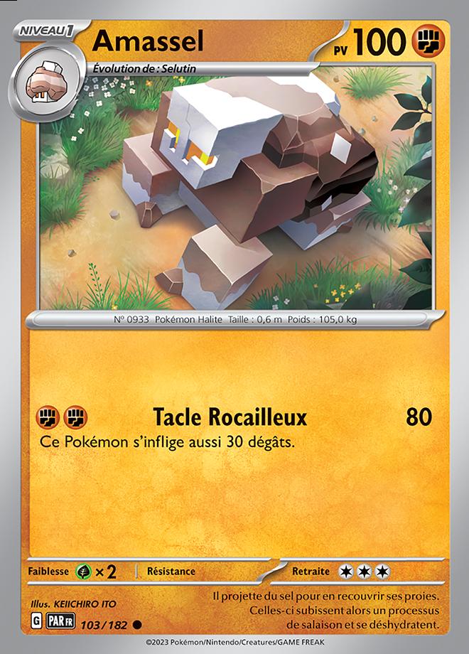 Carte Pokémon: Amassel