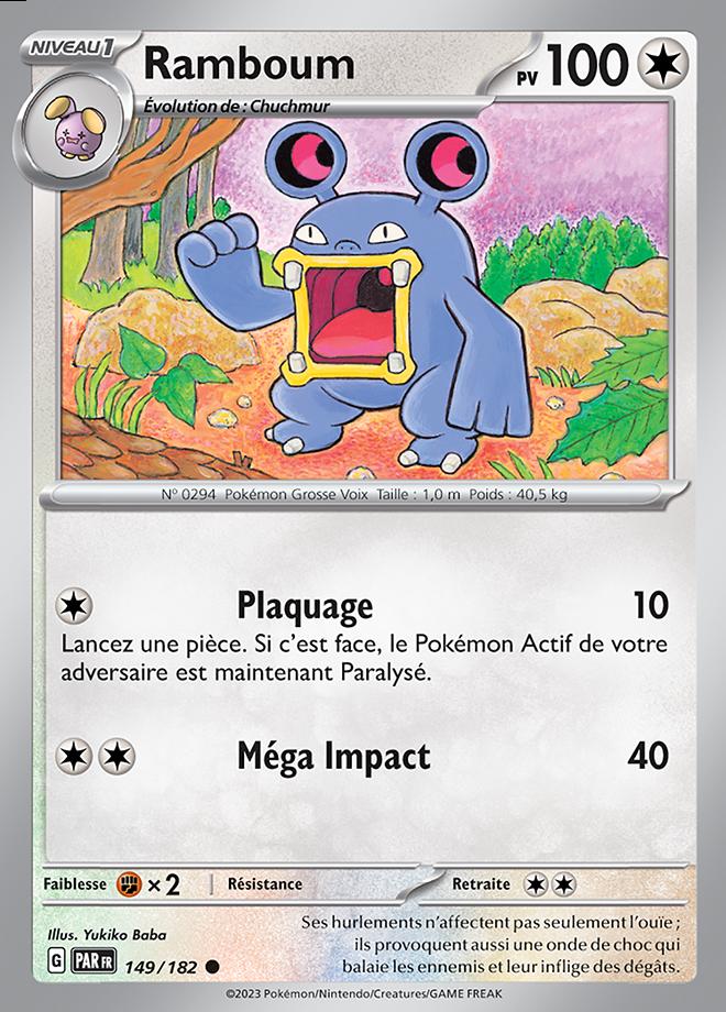 Carte Pokémon: Ramboum