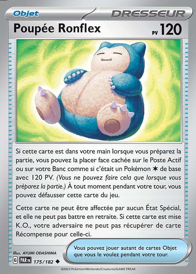 Carte Pokémon: Poupée Ronflex