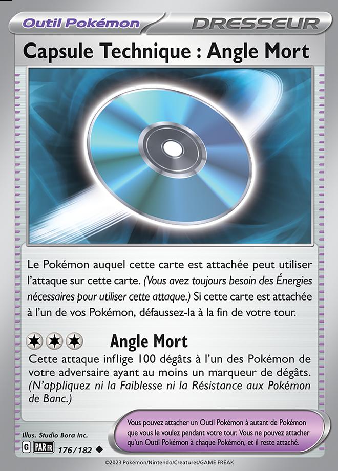 Carte Pokémon: Capsule Technique : Angle Mort