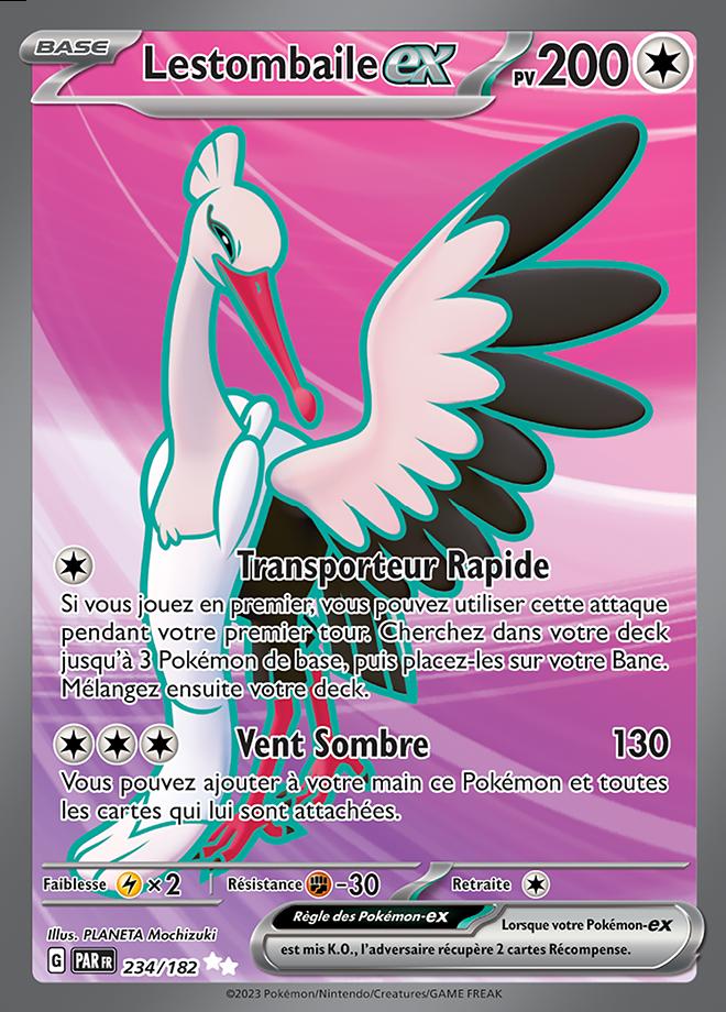 Carte Pokémon: Lestombaile ex