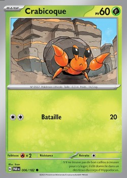 Carte Pokémon: Crabicoque