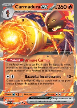 Carte Pokémon: Carmadura ex