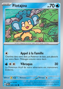 Carte Pokémon: Flotajou