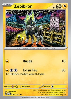 Carte Pokémon: Zébibron