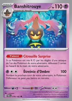 Carte Pokémon: Banshitrouye