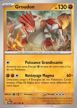 Carte Pokémon: Groudon