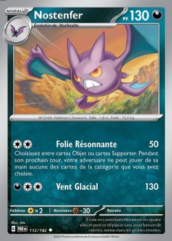 Carte Pokémon: Nostenfer