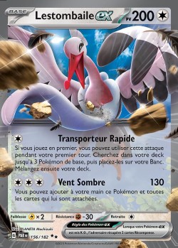 Carte Pokémon: Lestombaile ex